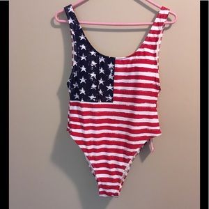 Flag Design Swimsuit